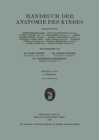 Enlarge image Cover: Handbuch der Anatomie des Kindes - J.F. Bergmann-Verlag