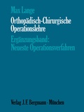 Cover: Orthop&auml;disch-Chirurgische Operationslehre - J.F. Bergmann-Verlag