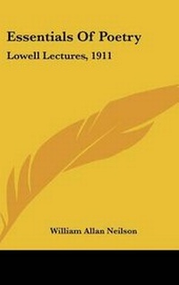Abbildung von: Essentials Of Poetry - Kessinger Publishing