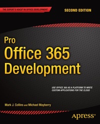 Enlarge image Cover: Pro Office 365 Development - APress