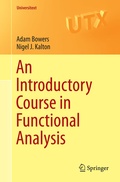 Cover: An Introductory Course in Functional Analysis - Springer