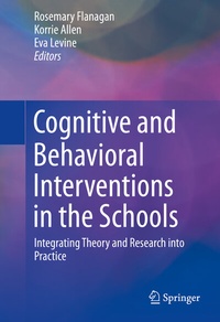 Abbildung von: Cognitive and Behavioral Interventions in the Schools - Springer