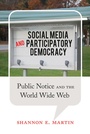 Cover: Social Media and Participatory Democracy - Peter Lang Verlag