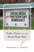 Cover: Social Media and Participatory Democracy - Peter Lang Verlag
