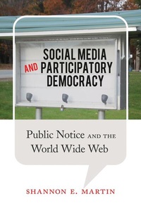 Enlarge image Cover: Social Media and Participatory Democracy - Peter Lang Verlag