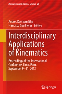 Abbildung von: Interdisciplinary Applications of Kinematics - Springer