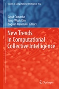 Cover: New Trends in Computational Collective Intelligence - Springer