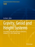 Cover: Gravity, Geoid and Height Systems - Springer