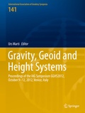 Cover: Gravity, Geoid and Height Systems - Springer