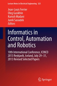 Enlarge image Cover: Informatics in Control, Automation and Robotics - Springer