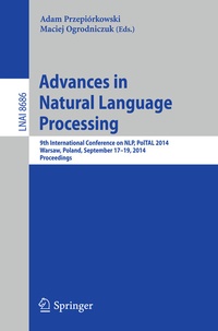 Abbildung von: Advances in Natural Language Processing - Springer
