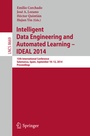 Cover: Intelligent Data Engineering and Automated Learning -- IDEAL 2014 - Springer