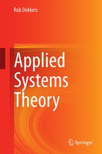 Enlarge image Cover: Applied Systems Theory - Springer