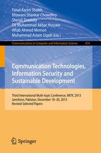 Enlarge image Cover: Communication Technologies, Information Security and Sustainable Development - Springer