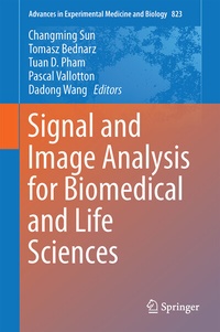 Enlarge image Cover: Signal and Image Analysis for Biomedical and Life Sciences - Springer