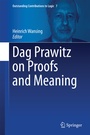 Cover: Dag Prawitz on Proofs and Meaning - Springer