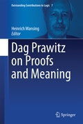 Cover: Dag Prawitz on Proofs and Meaning - Springer