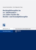 Cover: Rechtsphilosophie im 20. Jahrhundert - Franz Steiner Verlag