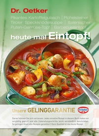 Abbildung von: heute mal Eintopf! - Dr. Oetker - ein Verlag der Edel Verlagsgruppe