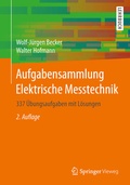 Cover: Aufgabensammlung Elektrische Messtechnik - Springer Vieweg