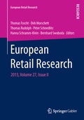 Cover: European Retail Research - Springer Gabler