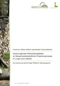 Cover: Analyse regionaler Wertsch&ouml;pfungsketten am Beispiel landwirtschaftlicher Produktionsprozesse im Lungau und in S&uuml;dtirol - Bundesanstalt f&uuml;r Agrarwirtschaft und Bergbauernfragen