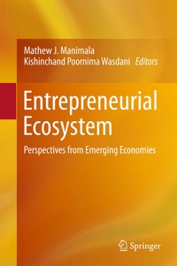 Enlarge image Cover: Entrepreneurial Ecosystem - Springer