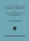 Cover: &Uuml;ber Temperamentsvererbung - J.F. Bergmann-Verlag