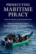 Cover: Prosecuting Maritime Piracy - Cambridge University Press