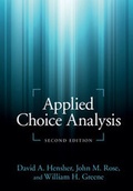 Cover: Applied Choice Analysis - Cambridge University Press