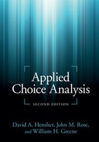 Enlarge image Cover: Applied Choice Analysis - Cambridge University Press