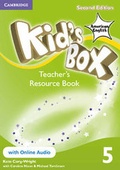Cover: Kid's Box American English Level 5 Teacher's Resource Book with Online Audio - Cambridge University Press