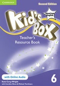 Cover: Kid's Box American English Level 6 Teacher's Resource Book with Online Audio - Cambridge University Press
