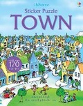 Cover: Sticker Puzzle Town - Usborne Publishing Ltd