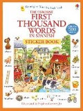 Cover: First Thousand Words in Spanish Sticker Book - Usborne Publishing Ltd