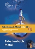Cover: Tabellenbuch Metall XXL CD - Europa-Lehrmittel