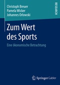 Cover: Zum Wert des Sports - Springer Gabler
