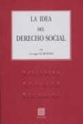 Cover: La idea del derecho social - Editorial Comares