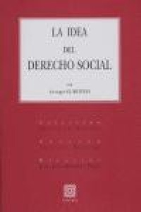 Abbildung von: La idea del derecho social - Editorial Comares