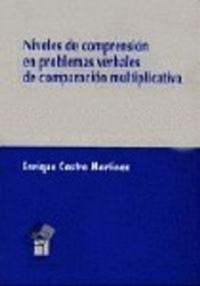 Abbildung von: Niveles de comprensión en problemas verbales de comparación multiplicativa - Editorial Comares