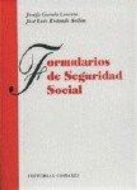 Abbildung von: Formularios de seguridad social - Editorial Comares