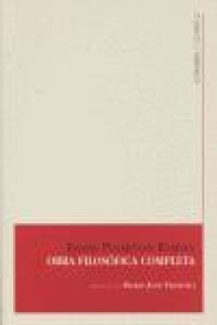 Abbildung von: Obra filosófica completa - Editorial Comares