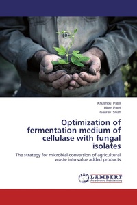 Enlarge image Cover: Optimization of fermentation medium of cellulase with fungal isolates - LAP Lambert Academic Publishing