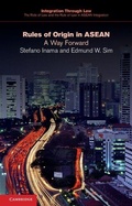 Cover: Rules of Origin in ASEAN - Cambridge University Press