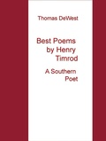 Cover: Best Poems by Henry Timrod - BoD E-Short