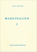 Cover: Marginalien 1 - Verlag Fornasella