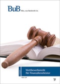 Cover: Wettbewerbsrecht f&uuml;r Finanzdienstleister - Bank-Verlag