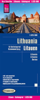 Abbildung von: Reise Know-How Landkarte Litauen und Kaliningrad / Lithuania and Kaliningrad (1:325.000) - Reise Know-How Verlag Peter Rump GmbH
