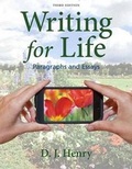 Cover: Writing for Life with Mywritinglab Access Code - Longman Publishing Group
