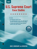 Cover: Us Supreme Court Case Studies - Holt McDougal
